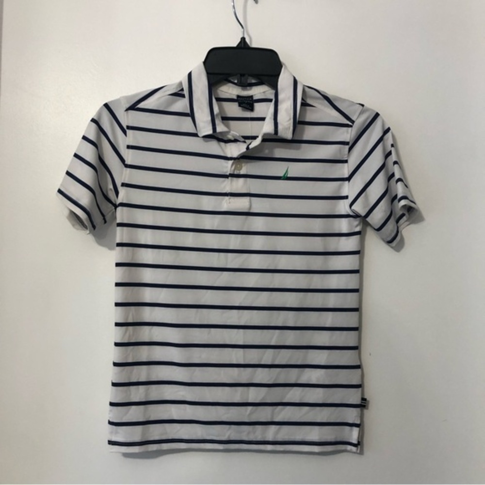Nautica Boys‎ Stripes Polo Short Sleeve Shirt 7
